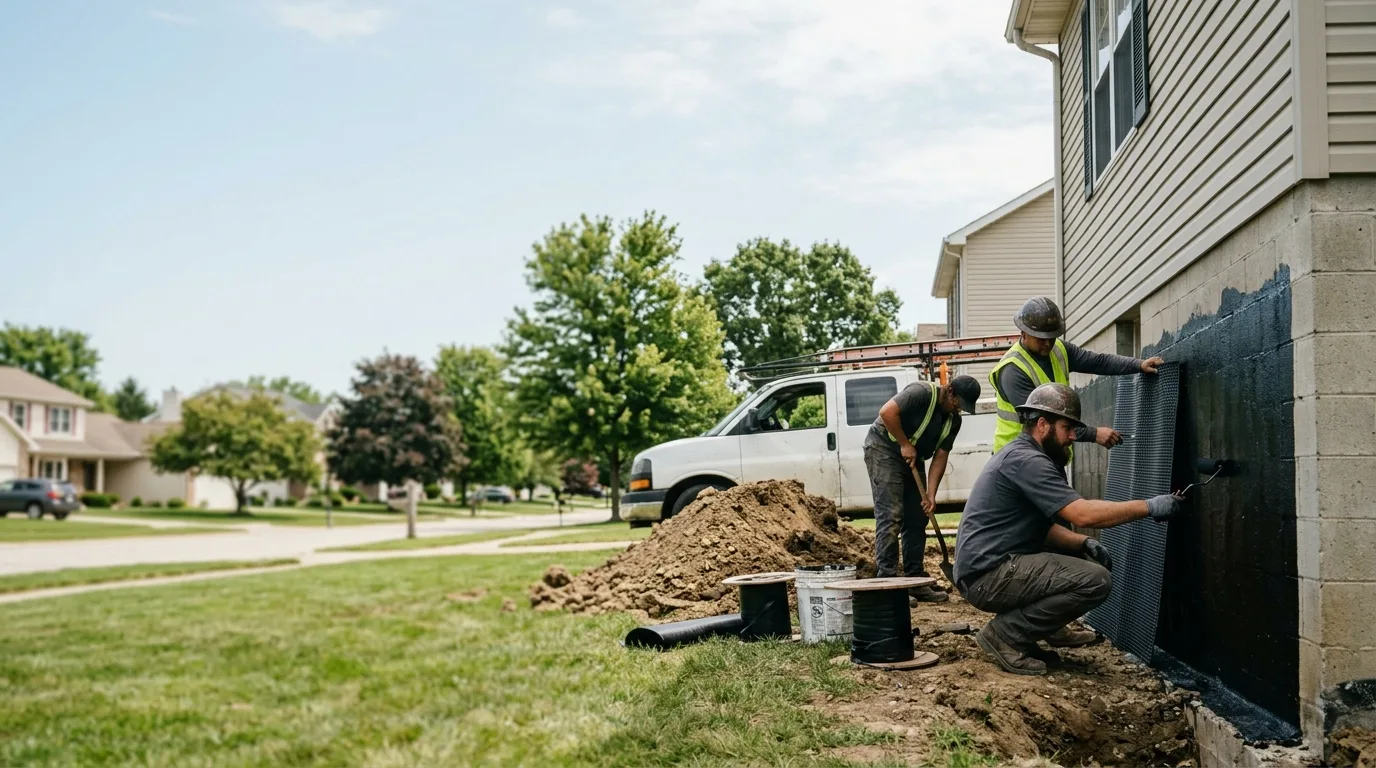Basement Waterproofing in Cherry Valley, IL near me